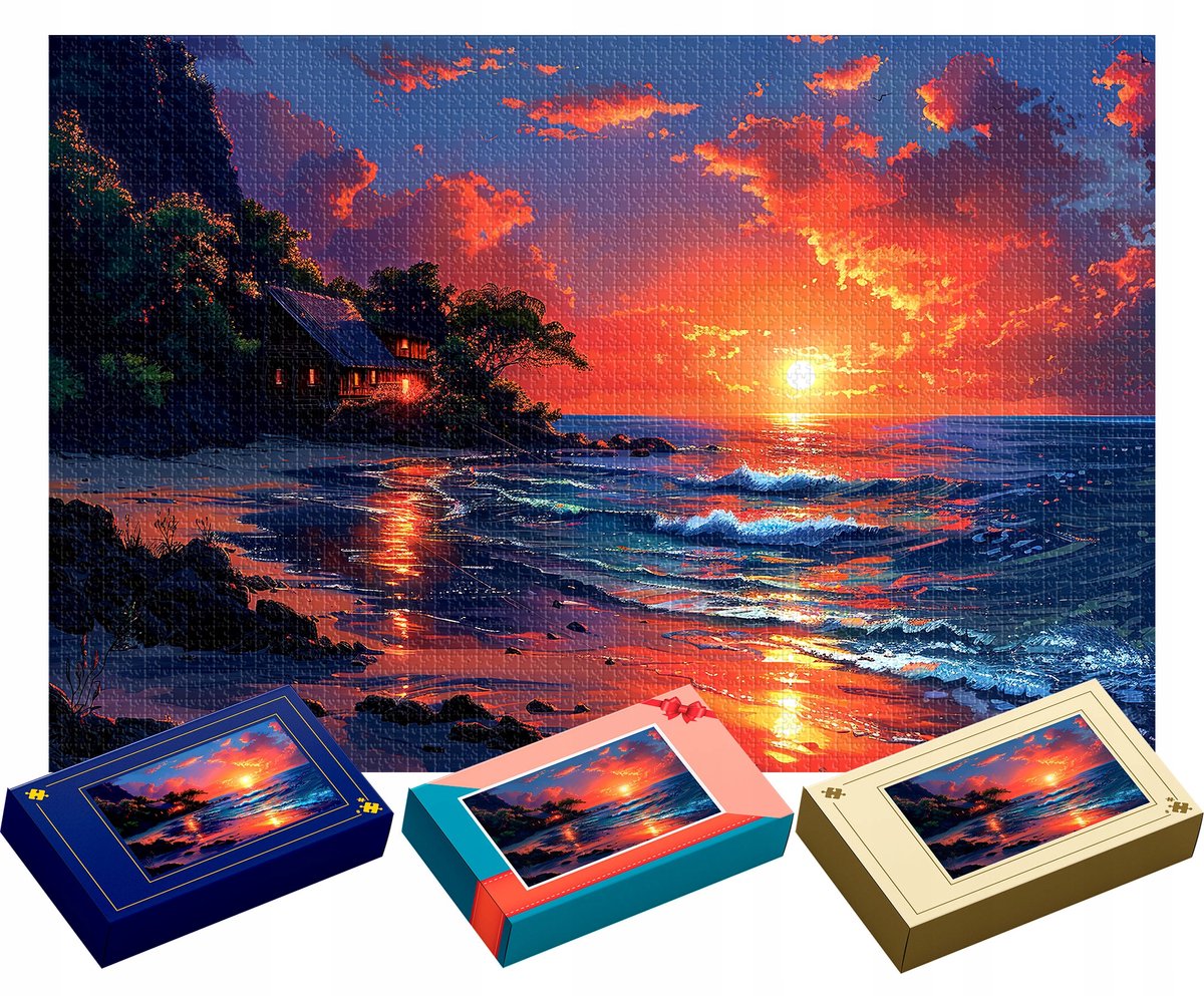 Fotopuzzel 4000 stukjes XXL 96x136cm - Maak en je eigen puzzel