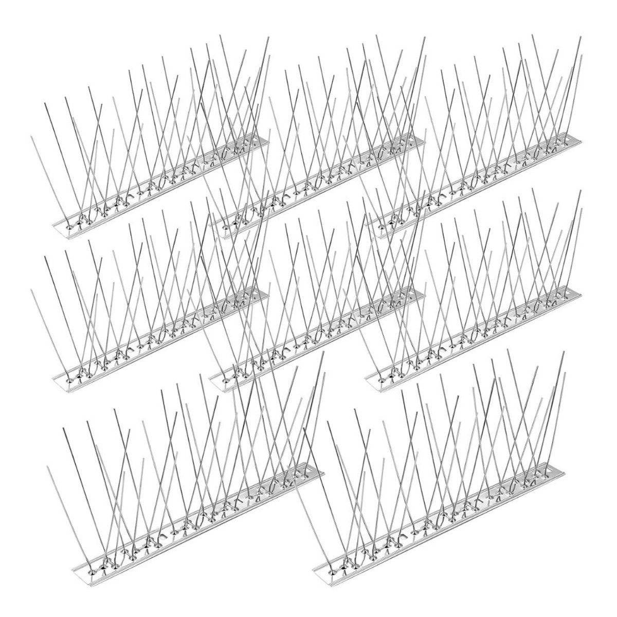 TYR® Duiven Verjager - Duivenpinnen - Duivenverjager - Zilver - 25cm x 15cm x 3cm