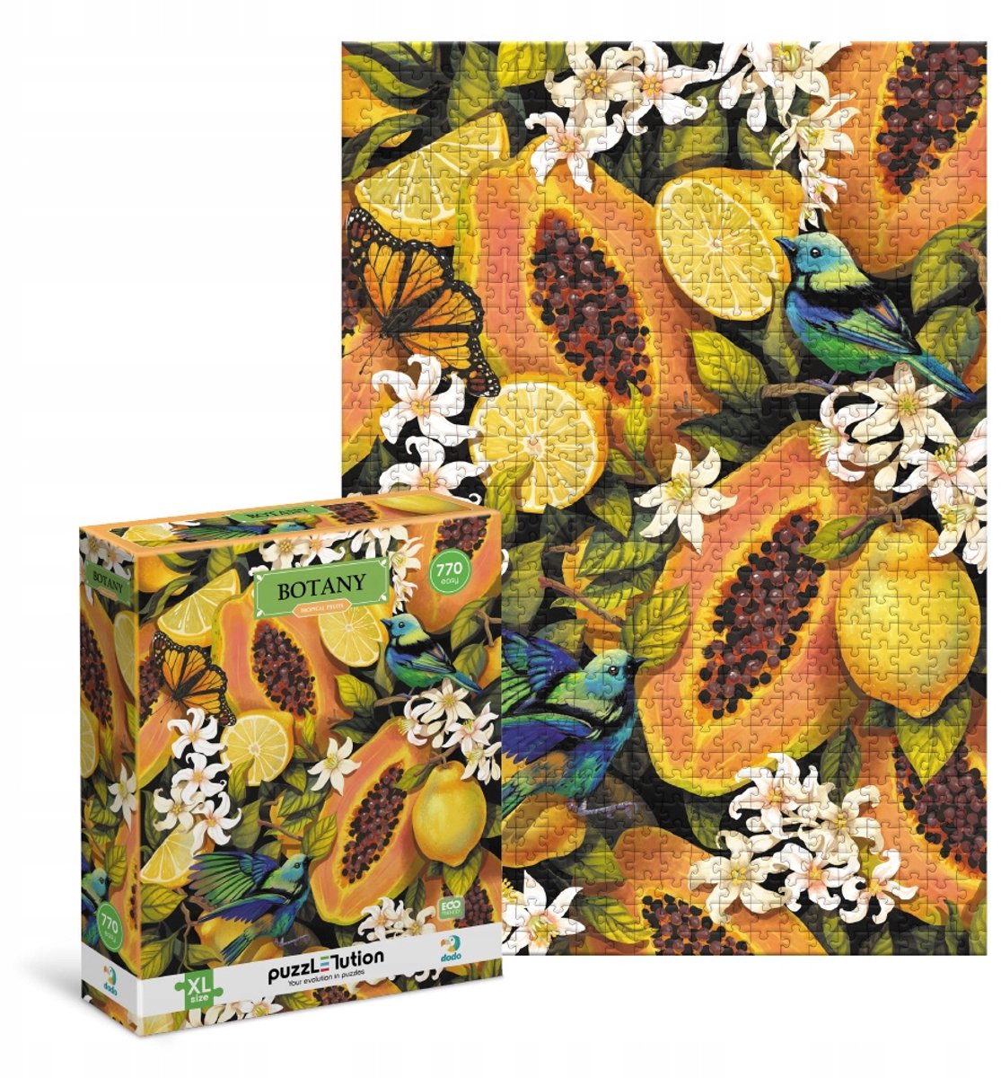 Easy-XL Puzzel 'Tropische Vruchten Botanica' - 24 stukjes