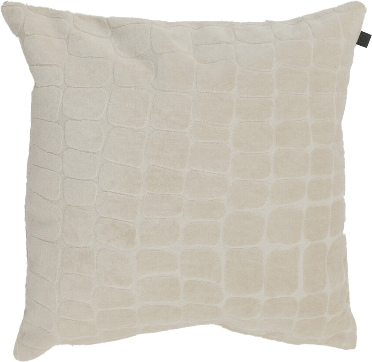 Overseas Croq Sierkussen - 45 x 45 cm - Off White