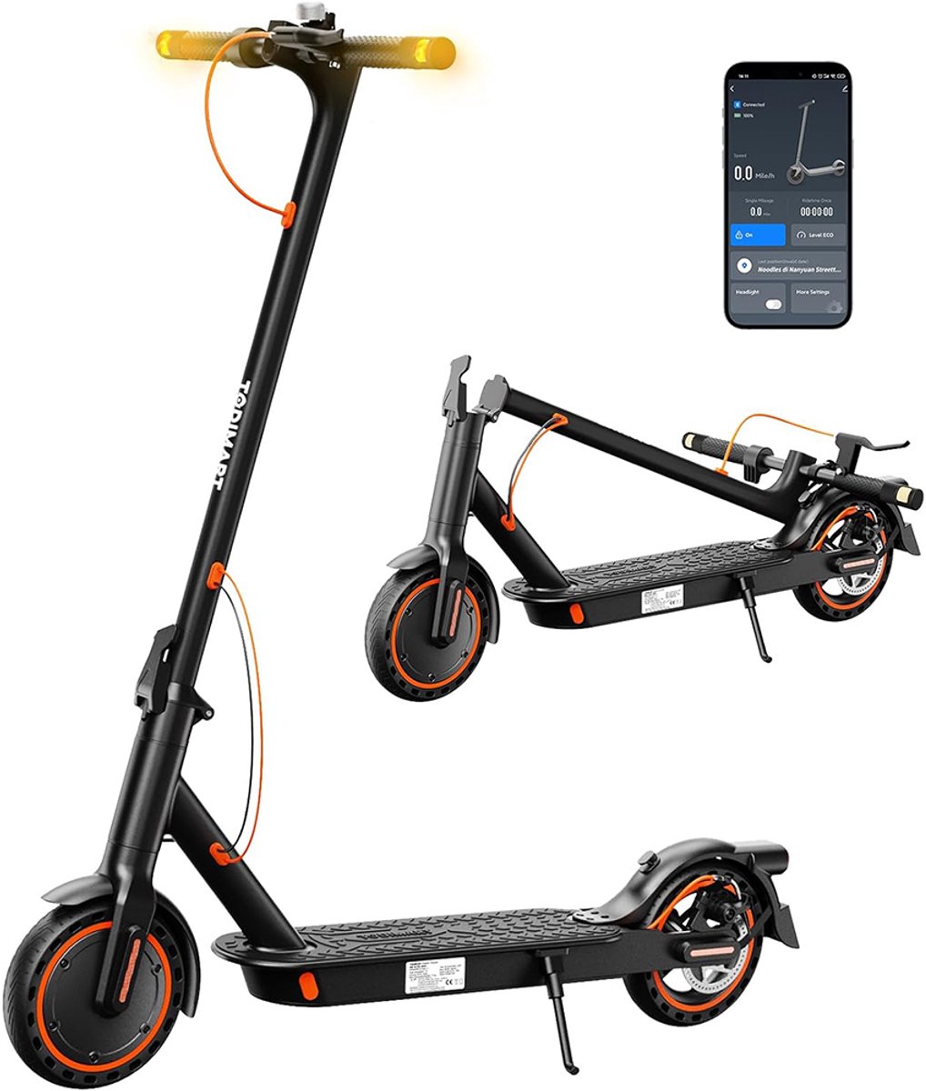 TODIMART T3S Elektrische Step - 350W - 36V 7.8Ah - 20–25 km Actieradius - 8.5 inch Honingraatbanden - APP & LED-display - Opvouwbaar
