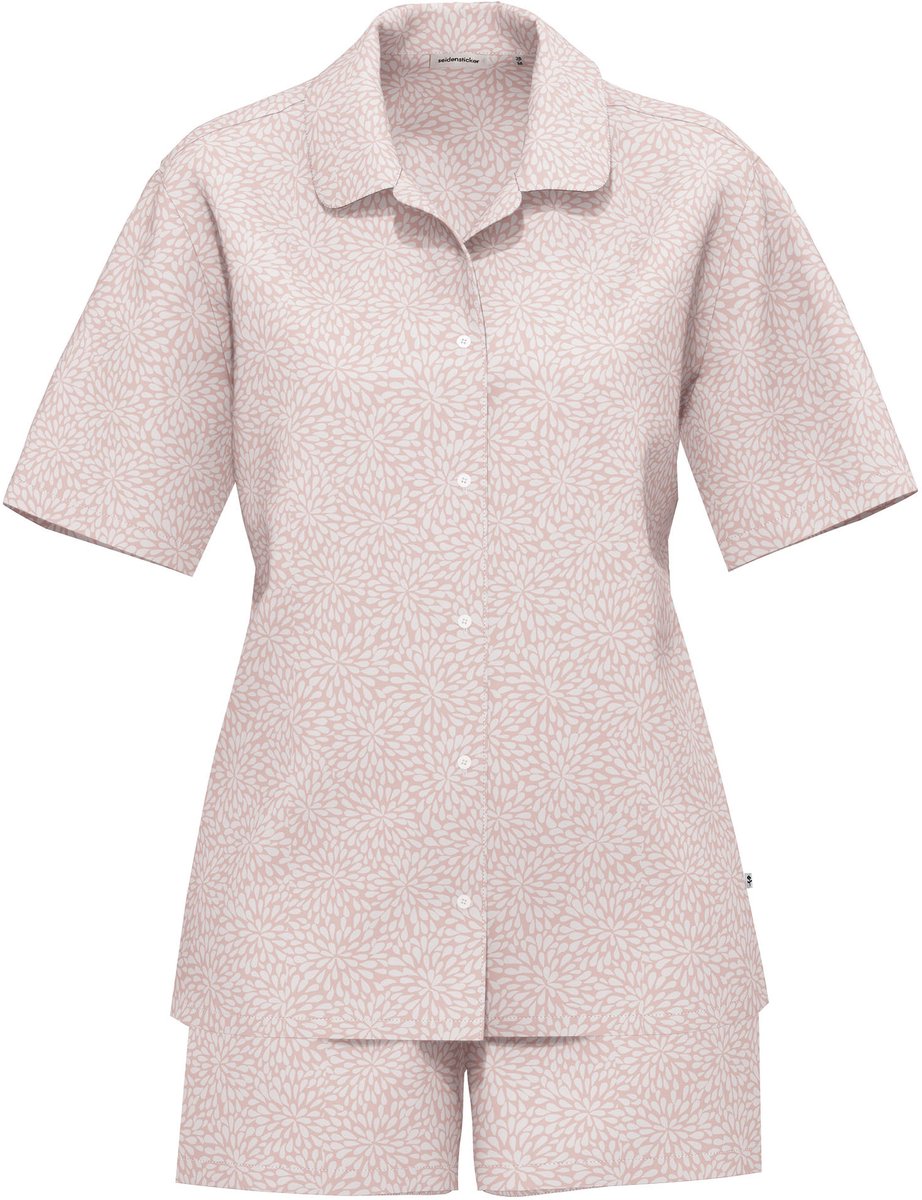 Seidensticker Korte damespyjama bodywear rosa