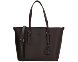 Charm London Birmingham Hand & Schoudertas Shopper 14 inch Laptopvak Ideale School Werk Business Tas - Tote Bag - Dames Tas - Zwart