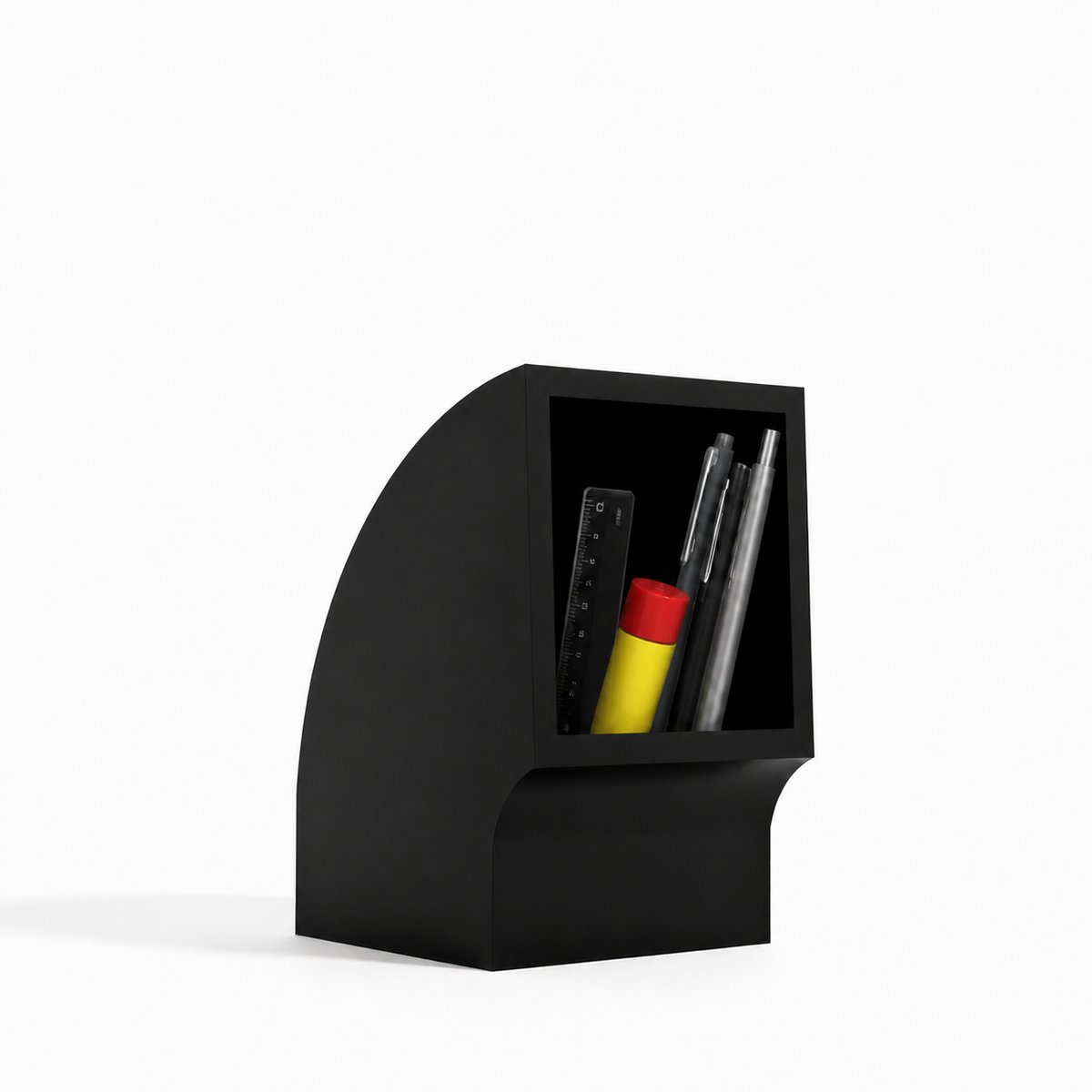Fiastra Aperto bureau- en sleutelorganizer - Zwart
