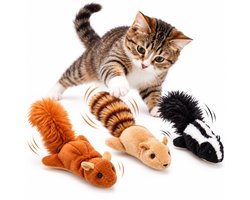 Animalking Kattenspeelgoed - Kattenspeeltjes Intelligentie - Kattenspeeltje Interactief - met Kattenkruid