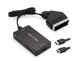 Scart naar HDMI Converter - Switch voor HDMI Adapter - TV Splitter - Ook voor Smart TV - kabel - Skoov