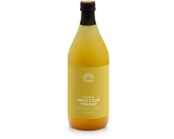 Mattisson - Biologische Apple Cider Vinegar (Appelazijn) - Puur - Vegan & Biologisch Appel Azijn - 1000 ml