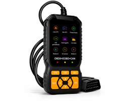OBD2 Scanner - Uitleesapparatuur - Professionele - NL Taal - Diagnose apparatuur voor auto's - Foutcodes Lezen & Wissen - Cloud Print - Universeel - Plug & Play
