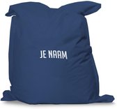 Zitzak met je naam Blauw (L)