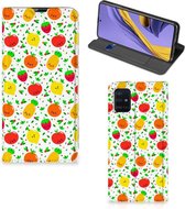 Flip Style Cover Geschikt voor Samsung A51 Fruits