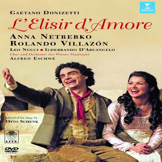 Cover van de film 'Rolando Villazon - Donizeti L'Eliser D'Amore/Vil'