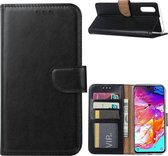 Xssive Hoesje voor Samsung Galaxy A70 - Book Case - Zwart