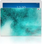 Lenovo Tab P10 Tablethoes Painting Blue