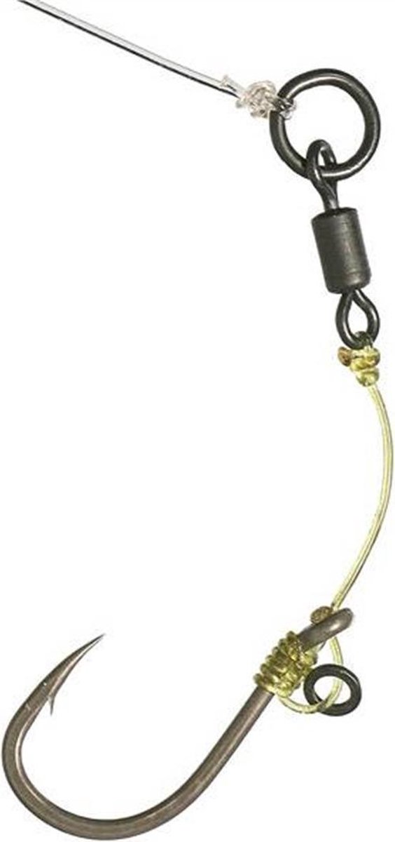 Korda Hinge Rig Choddy MT 20lb IQ2 20lb - Haakmaat 8 - Camo