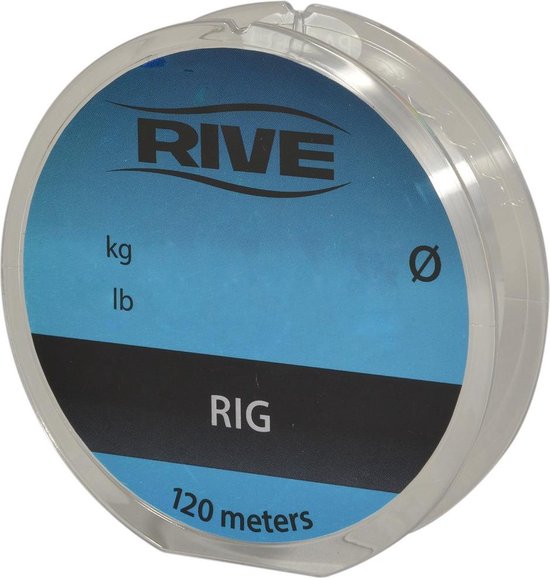 Rig Score Rive Rive Rig Line - 0.234 - 120m - Lichtgrijs - Transparant | bol.com