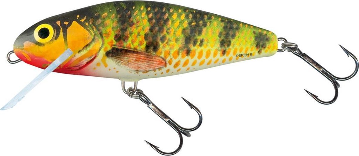 Salmo Perch Floating - Plug - Holo Perch - 8cm - Zilver