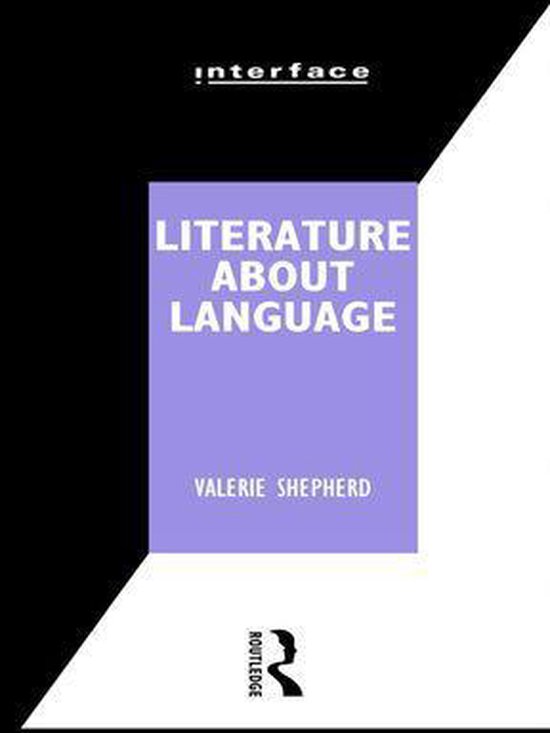 Boek cover Literature About Language van Valerie Shepard (Onbekend)