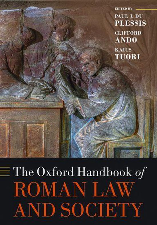 Oxford Handbooks - The Oxford Handbook of Roman Law and Soci ... - cover