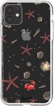 Casetastic Apple iPhone 11 Hoesje - Softcover Hoesje met Design - Sea World Print