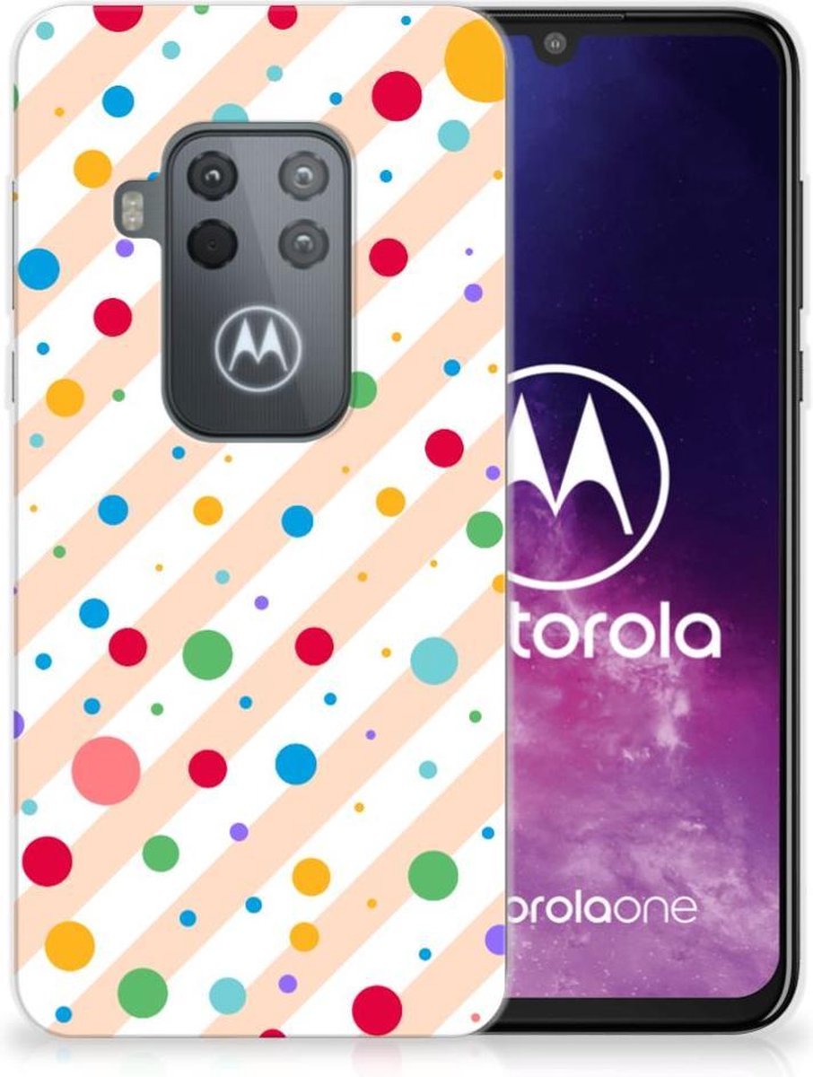Motorola One Zoom TPU bumper Dots
