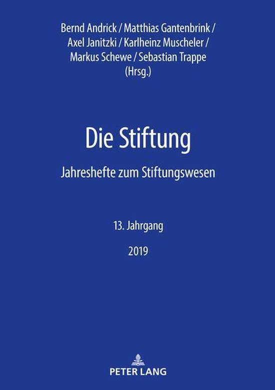 Die Stiftung 13 - Die Stiftung - cover
