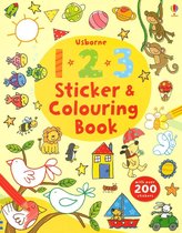 123 Sticker & Colouring Book