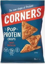 Corners Pop Protein Crisps - Sport snack - 18 stuks (28 gram) - Barbecue