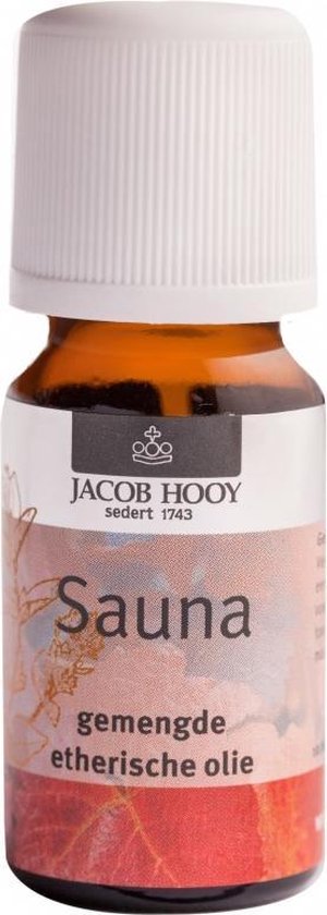 Jacob Hooy Sauna - 10 ml - Etherische Olie | bol.com