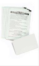 Nettoyage d'imprimante Zebra Kit de cartes de nettoyage régulier (boîte de 100 petites cartes) pour imprimante de cartes P205