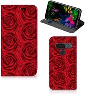 LG G8s Thinq Smart Cover Rood Rose