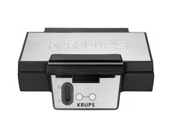 Krups FDK 251 - Wafelijzer - Anti-aanbaklaag - Compact - Eenvoudig Schoonmaken
