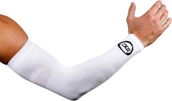 INC Competition Compressie Arm Sleeves - Wit - Maat L - INC