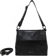 Claudio Ferrici Pelle Vechia Schoudertas 22063 Black