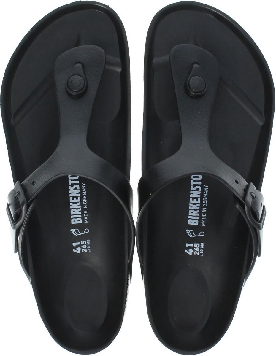 Birkenstock Gizeh EVA Unisex Slippers Regular fit - Noir - Taille 40 |  bol.com