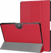 Acer Iconia tab 10 (A3-A50) Tri-fold Book Case - Rood
