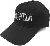 Mastodon Baseball pet Logo Zwart