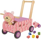 Je suis Toy Loop / Push Car Chat - Rose