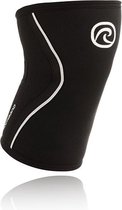 Rehband Knee Sleeve RX Black 5 mm-Maat S: 33 - 35 cm (per stuk)