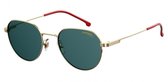 Carrera Eyewear Zonnebril 2015t/s Unisex Goud Met Blauwe Len