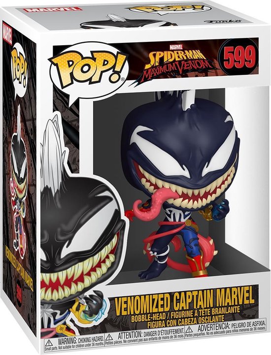 Funko Pop! Marvel Max Venom - Captain Marvel