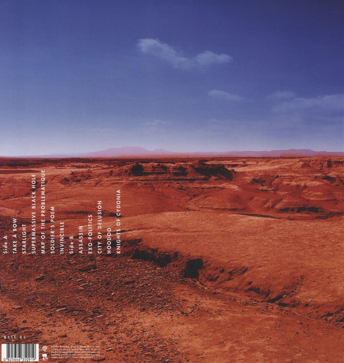 Black Holes & Revelations (LP), Muse LP (album) Muziek