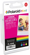 Polaroid Multi-Pack inkt voor Canon CLI-521 C/M/Y