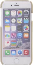 Guess Saffiano Backcover hoesje voor Apple iPhone 6/6S - Beige