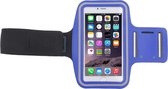 Apple iPhone 8 Plus Hoesje - Mobigear - Serie - Neopreen Sportarmband - Donkerblauw - Hoesje Geschikt Voor Apple iPhone 8 Plus