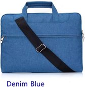 H.K. Laptop tas Lichtblauw geschikt voor 15-16 inch