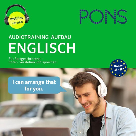 PONS Audiotraining Aufbau - ENGLISCH. Für Fortgeschrittene - cover