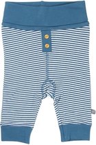Minymo - baby joggingbroek - blauw - Maat 68