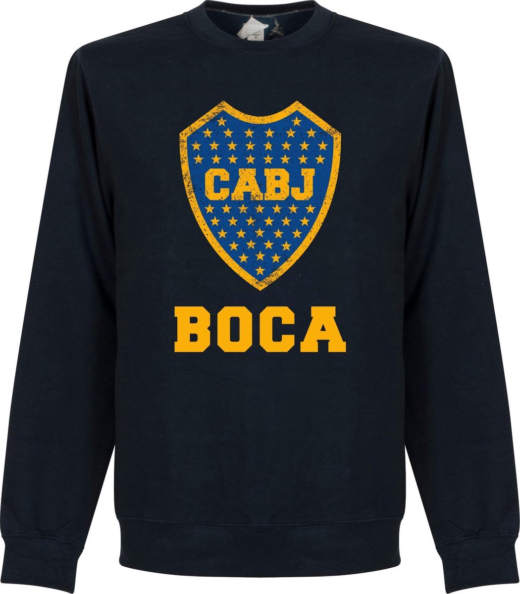 Boca Juniors CABJ Logo Sweater - Navy 