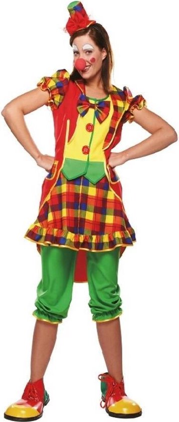 Rubie's Kostuum Lady Clown Dames Maat 44
