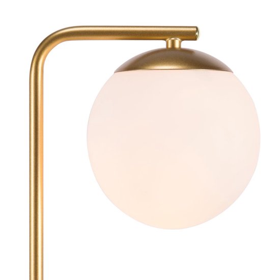 Nordlux Grant-tafellamp-E14-opaal glas/messing